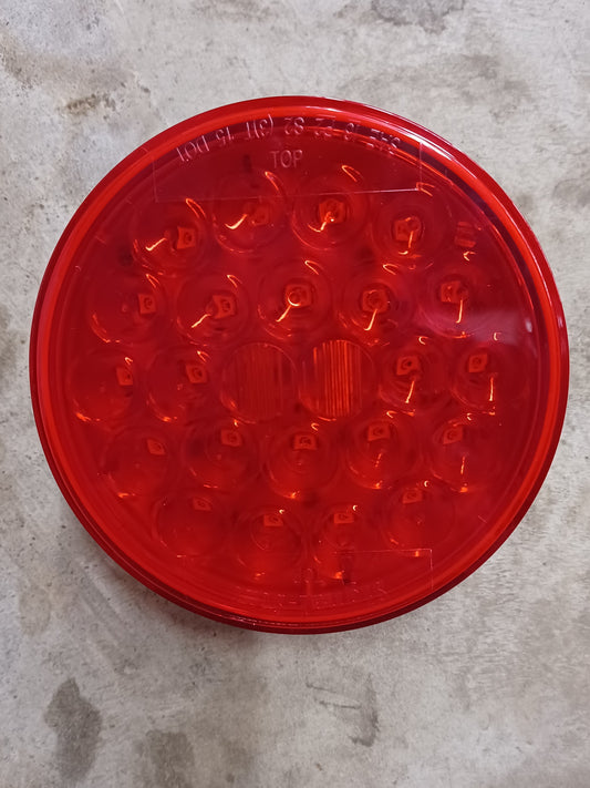 4" Red Lens LED Light