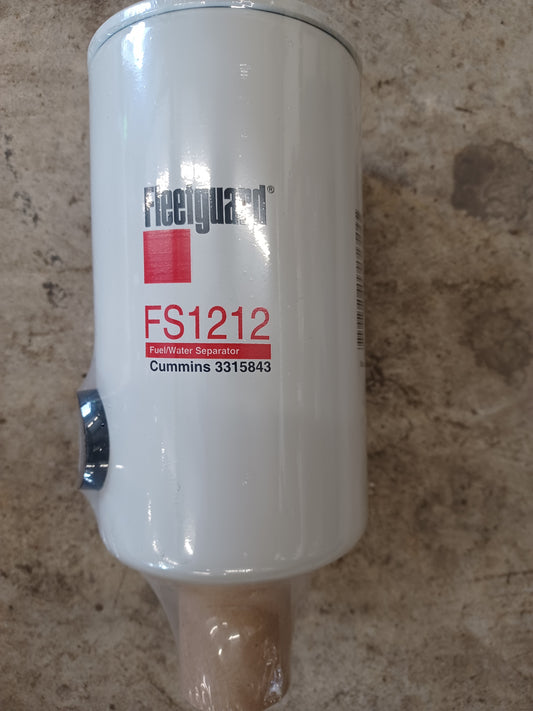 Fleetguard Fuel / Water Separator Filter FS1212